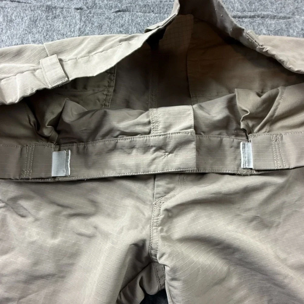5.11 Tactical Mens 38x31 Fast-Tac Urban Pants Regular Stretch Khaki EMS Police